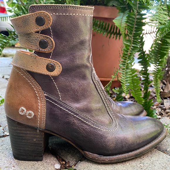 BEDSTU Cobbler Series Heeled Bootie Two Toned Size 9 - Picture 3 of 13
